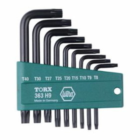 Wiha Tools 817-36392 7-Pc. Torx L-Key Set W/Plastic Holder T6-T