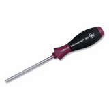 Wiha Tools 52716 MicroFinish® TORX® Screwdriver, T15 x 80 mm, 7.5 in OAL, Non-Slip Grip Handle