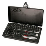 Wiha Tools 75965 Master Tech 65 Piece Sets, Inch/Metric