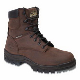 Oliver By Honeywell 45637C-BRN-060 45 Series Composite Toe Safety Boots, Size 6, 7 In H, Leather, Rubber, Brown