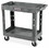 JET 141013 Utility Cart, 550 lb, 34 in x 17 in x 32-1/2 in, Gray, Price/1 EA