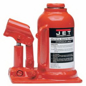 Jet 453312 Jhj Series Heavy-Duty Industrl Bottle Jack, 4-1/8 W X 6-1/2 L X 9-1/2 - 18-1/2 H, 12.5 Ton