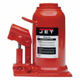Jet 453313K Jhj Series Hvy-Duty Industrial Bottle Jack, 4 1/8Wx6 1/2Lx6 3/4-13 3/8H,12.5 Ton