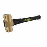 Wilton 90616 Unbreakable Handle Brass Sledge Hammer, 6 Lb, 16 In L