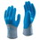 Showa 845-305L-09 305 Latex Coated Gloves, Large, Blue/Gray, Price/1 DZ
