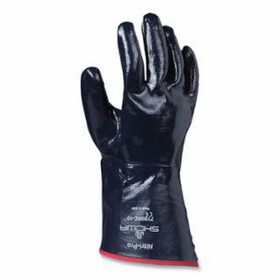 SHOWA 7199NC-10 7199NC General Purpose Gloves, Gauntlet, 10, Black