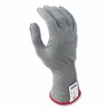 SHOWA 8115-09 8115 Seamless Knit Gloves with AlphaSan®, 15 ga, HPPE Liner, Large, Light Gray