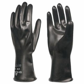 Showa  Butyl Chemical-Resistant Gloves, Black