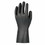 Showa 845-9700PFL N-DEX&#174; 9700 Series Disposable Nitrile Gloves, Powder Free, 6 mil, Large, Black, Price/1 BX