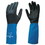 Showa 845-CHML-09 CHM Series Gloves, Large, Black/Blue, Price/1 DZ