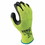 Showa 845-S-TEX300M-08 S-Tex 300 Rubber Palm-Coated Gloves, Medium, Black/Hi-Viz Yellow, Price/1 DZ