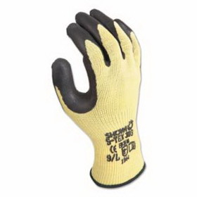 SHOWA 845-S-TEX303L-09 S-Tex303 Gloves, Large, Yellow/Black, Dozen