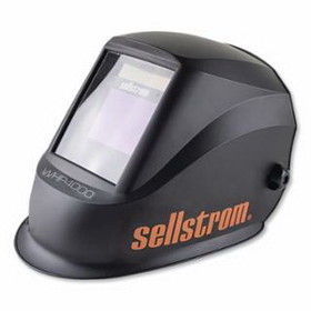 Sellstrom 851-S26400 Premium Series Adf Welding Helmet, 9 To 13 Lens Shade, Black, 3.94 In X 3.28 In Window