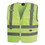 Pioneer 852-V1025160U-5XL 6855U/6856U Hi-Vis Multi-Pocket Safety Vest, 5X-Large, Green, Price/1 EA