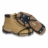 Due North Industrial Ice + Snow Light Industrial Traction Aid, Natural Rubber, Ice Diamond™ Spikes, Black/X-Large
