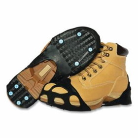 Due North  Industrial Ice + Snow All Purpose Industrial-Grade Traction Aid, Rubber, Ice Diamond&#153; Spikes, Black