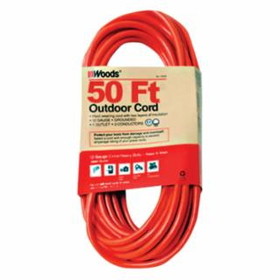 Woods Wire 860-529 12/3 50' Outdr Ext Cord