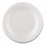Dart Container Corp. 10PWQ Quiet Classic&#174; Laminated Foam Dinnerware, 10-1/4 in, White, Price/4 PK