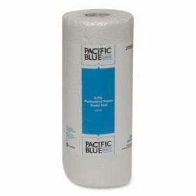 PACIFIC BLUE 27385 Pacific Blue Select&#153; 2-Ply Perforated Paper Towel, White, 11 in W x 8.8 in L, 30 RL/CA
