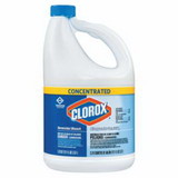 Clorox CLOX30966 Concentrated Germicidal Bleach, 121 oz, Bottle, Bleach Scent