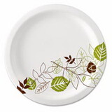 Dixie SX10PATH Dixie Ultra® Heavy Weight Paper Plate, 10 in, Pathways® Design