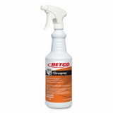 BETCO 1371200 Citruspray™ Degreaser, 32 oz, Spray Bottle, Citrus Orange