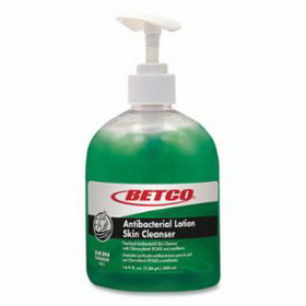 BETCO 141E900 Antibacterial Lotion Skin Cleanser, 500 mL, Pump Bottle