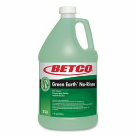 BETCO 2580400 No-Rinse Floor Cleaner, 1 gal, Bottle, Light Green, Rain Fresh Scent