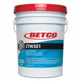 BETCO 5010500 Car and Truck Wash, 5 gal, Pail, Yellow Green