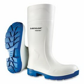 Dunlop Protective Footwear 6113155-12 FOODPRO PUROFORT MULTIGRIP SAFETY WHITE/BLUE