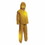Onguard 868-7651500.2X Sitex 3-Pc Rain Suit with Detachable Hood Jacket/Bib Overalls, 0.35 mm Thick, Polyester/PVC, Yellow, 2X-Large, Price/1 EA