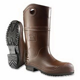 Dunlop Protective Footwear 8408600.04 Durapro Xcp Rubber Boots, Steel Toe, Men'S 4 16 In Boot, Pvc, Brown/Black