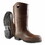 Dunlop Protective Footwear 8408600.04 Durapro Xcp Rubber Boots, Steel Toe, Men'S 4 16 In Boot, Pvc, Brown/Black, Price/1 PR