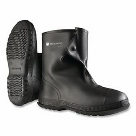 ONGUARD 8603000.MD Overshoes, Medium, 17 in, PVC, Black