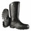 Dunlop Protective Footwear 8677500.14 Chesapeake Rubber Boots, Plain Toe, Unisex 14, 16 in Boot, PVC, Black, Price/6 PR
