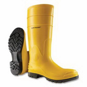 Dunlop Protective Footwear 8872200.12 Dielectric Ii Steel Toe Electrical Hazard Boots, Men'S 12, Pvc, Yellow/Black