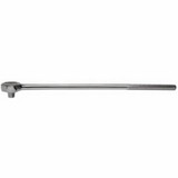 Wright Tool 6400 3/4 In Drive Ratchets, Round, 24 In, Chrome