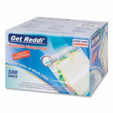 GET REDDI GRZIP-SAND Double Zipper Reclosable Bags, 6.5 in x 5.9 in,  1.2 mil, Sandwhich