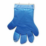REDDI-2-GO R2GO-BLU-8K Poly Gloves on Wicket, Blue