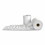 Baseline 886-B80B Baseline Hardwound 800'Roll Towel White, Price/6 RL