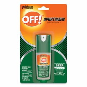 OFF! DEEP WOODS 317188 Sportsmen Insect Repellent I, 1 fl oz, Pump Spray Bottle