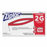 Ziploc 889-682253 Ziploc 2-Gallon Size Storage Bags 100Ct
