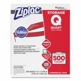 Ziploc 889-682256 Ziploc Quart Size Storage Bags 500Ct