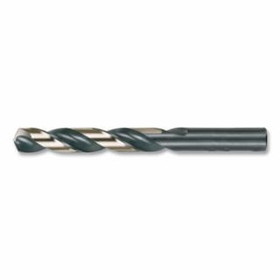 Cle-Line C18000 1878 Heavy-Duty Black and Gold with Flats Jobber-Length Drill Bit, 0.0625 in dia Cutting, 1.875 in dia OAL, 1/16 in