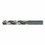 Cle-Line C18012 Heavy Duty Jobber Length Drill Bit, 1/4 in, 2-3/4 in Flute L, Black/Gold, Price/12 EA