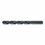 Cle-Line C22721 1899 General Purpose Black Oxide Jobber-Length Drill Bit, 0.2500 in dia Cutting, 4 in OAL, 1/4 in, Price/12 EA