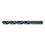 Cle-Line C22740 1899 General Purpose Black Oxide Jobber-Length Drill Bit, 0.3438 in dia Cutting, 4.75 in OAL, 11/32 in, Price/6 EA