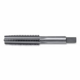 Cle-Line C62001 Straight Flute Taper Chamfer Hand Tap, #4-40 UNC Tool Size, 1.875 in OAL, 3 Flutes