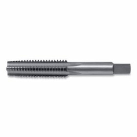 Cle-Line C62009 Straight Flute Taper Chamfer Hand Tap, #6-32 UNC Tool Size, 2 in OAL, 3 Flutes