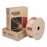 Lincoln Electric ED021269 Superarc L-50 Mig Wire, 0.035 In Dia, 60 Lb Fiber Spool, Copper Coated Mild Steel